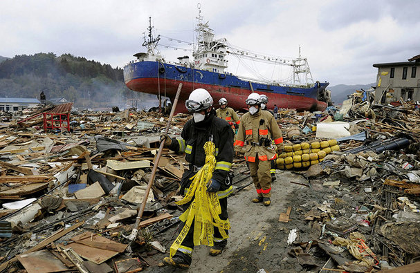 Japan faces down disaster