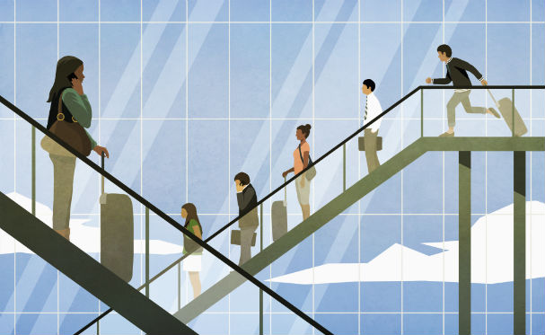 Do the best academics fly more?