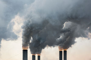 Clay membranes to remove CO<sub>2</sub> from factory exhaust fumes