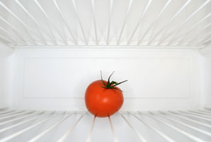 Why cold-stored tomatoes taste bland