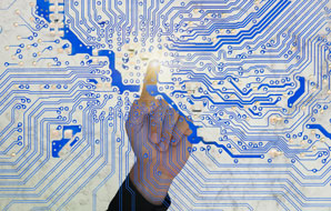 The circle of light conversion on a nanochip