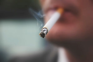 Smoke signals on the breath