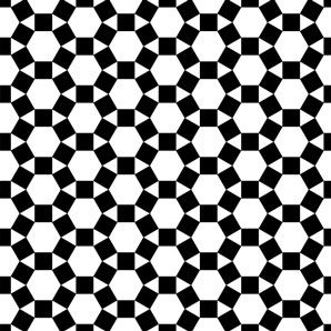 Floored by molecular Archimedean tiling