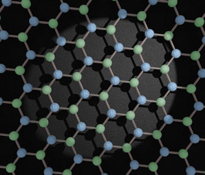 Nanosheets dissipate heat in all directions