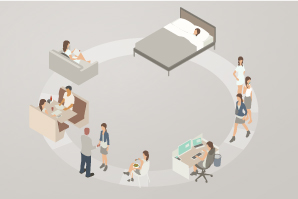 Circadian clock has sub-second ticks