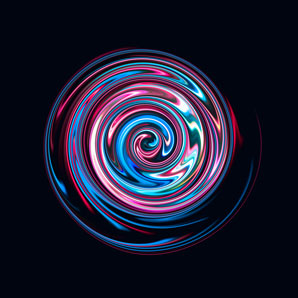 Using electric fields to control magnetic swirls