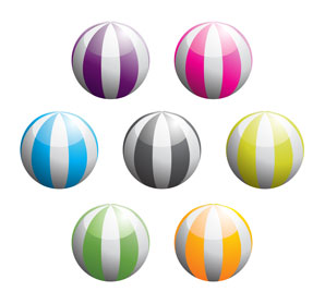 Growing nano-onions and nano-beach balls