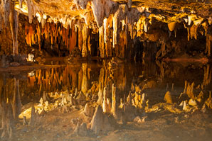 Cool caves hold historical rain gauge