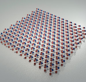 Two-dimensional materials combine to dazzling effect