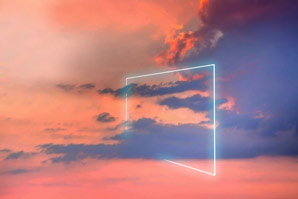 Quantum spin cloud seen for the first time