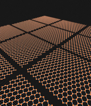 Buckling measured in a ‘flat’ atomic sheet