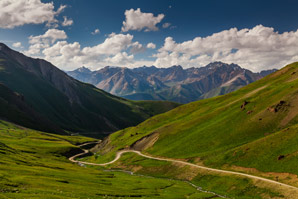 Rising mountains left Central Asia high and dry