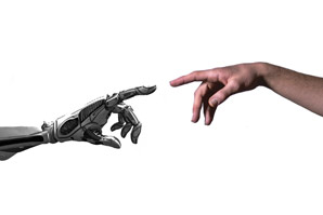 Smart gloves that touch back
