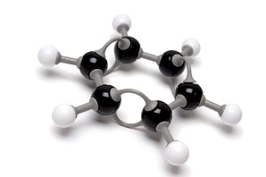 Aromatic structures stick together in extreme solvents