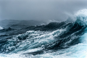 Stormy seas drive outgassing of carbon dioxide