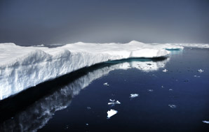 Sea level rises depend on interplay between ice and climate