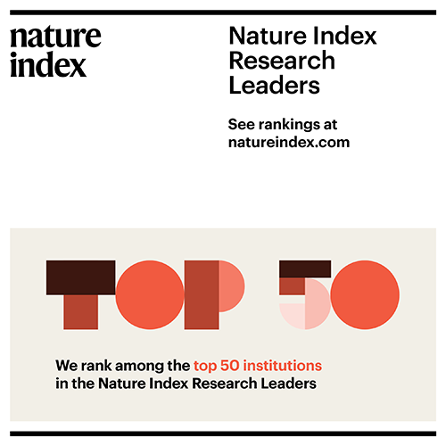 2025 Nature Index Research Leaders